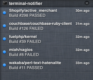 Apple Notifications Center